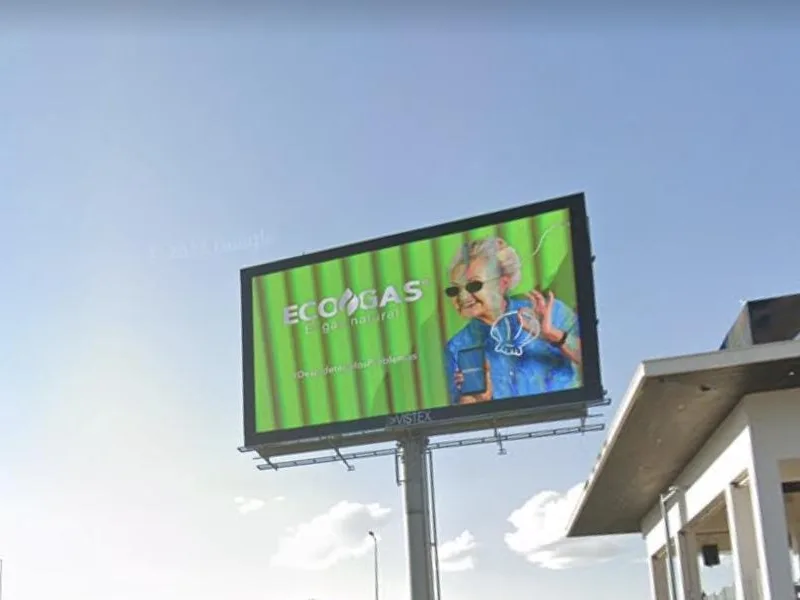 Pantalla publicitaria en Chihuahua, Chihuahua
